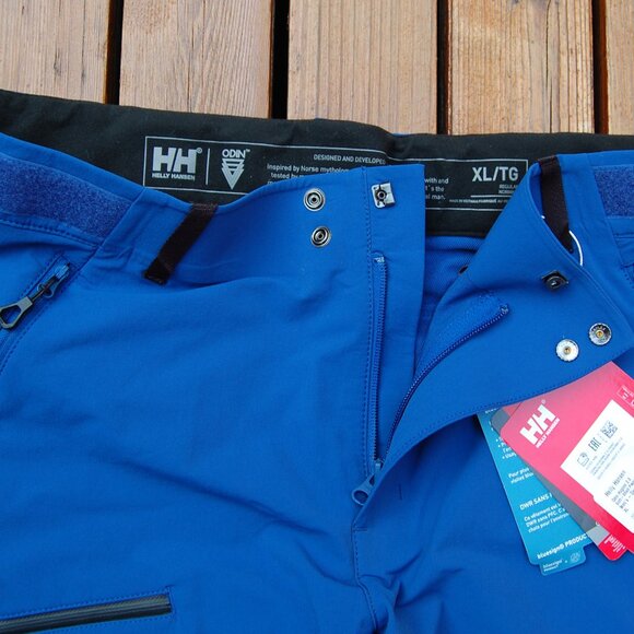 HELLY HANSEN Odin Huginn 2.0 Softshell Pants Blue Men's Size XL NWT - Picture 5 of 8